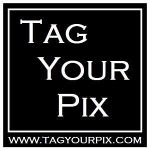 Tag Your Pix Vinyl Sticker 4x4 Tiff - Good-p19cmn6iej1d4h1ed1ga8djg5gm